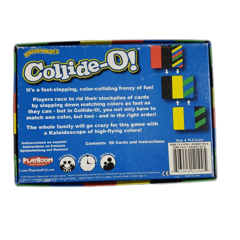 Collide-O! The Quick Slappin’ Color Matchin’ Game!